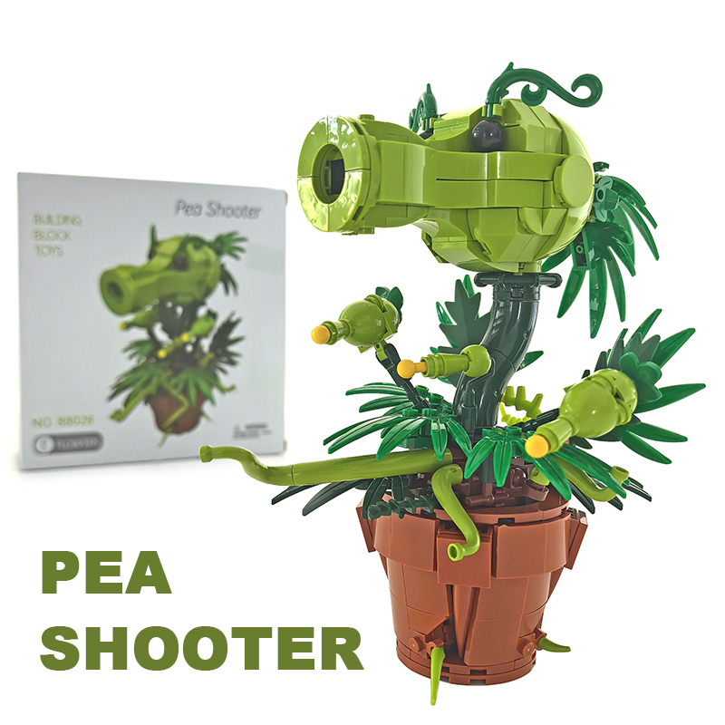 Bonsai Garden Lego - Креативный конструктор «Растения против машин»: Модель