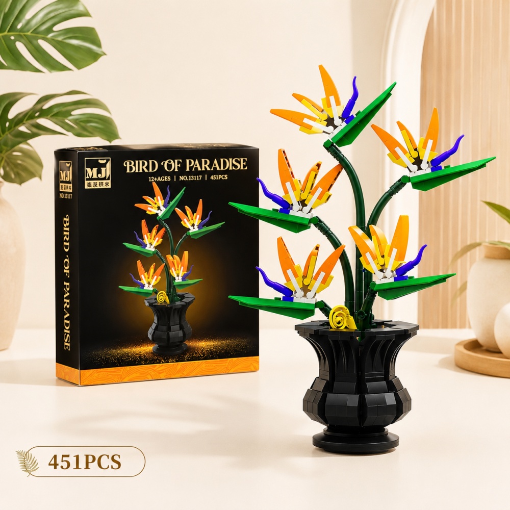 Bonsai Garden Lego - Набор строительных блоков для бонсай, 451