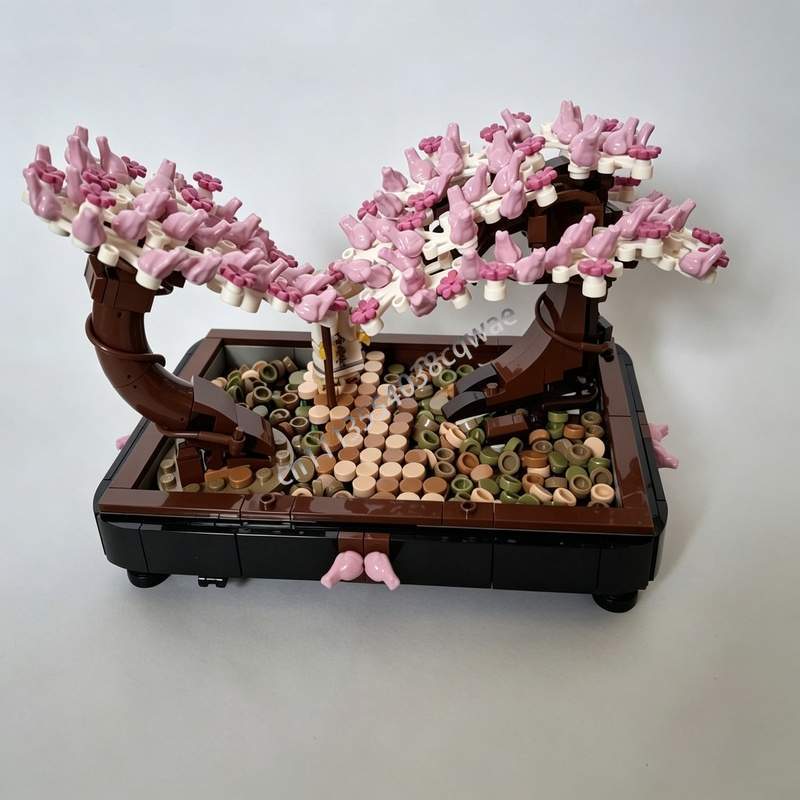 Набор для сборки 673 детали: М – обзор и цена Bonsai Garden Lego