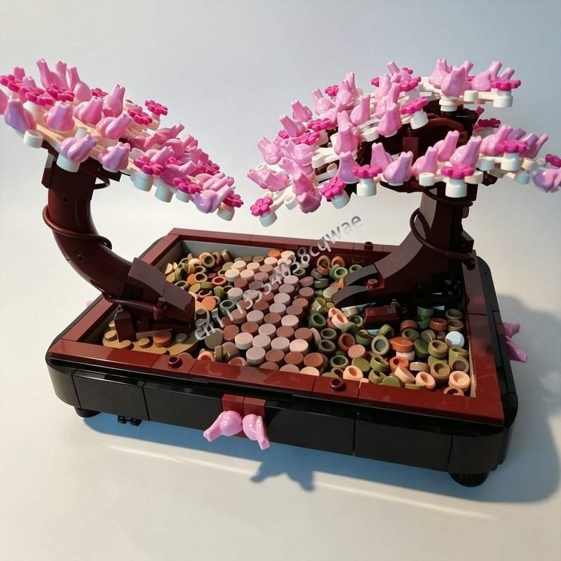 Набор для сборки 673 детали: М – обзор и цена Bonsai Garden Lego