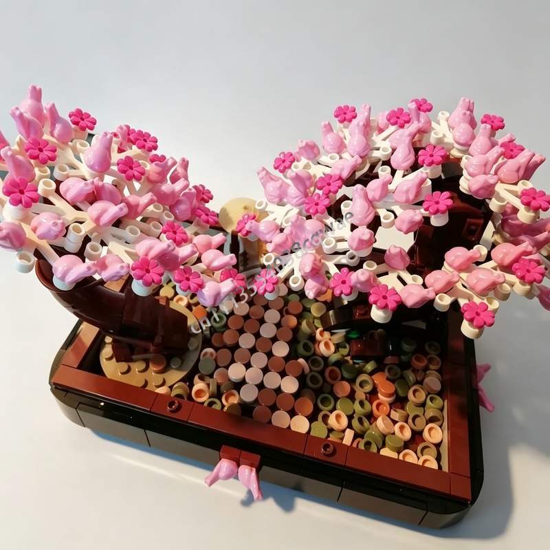 Набор для сборки 673 детали: М – обзор и цена Bonsai Garden Lego
