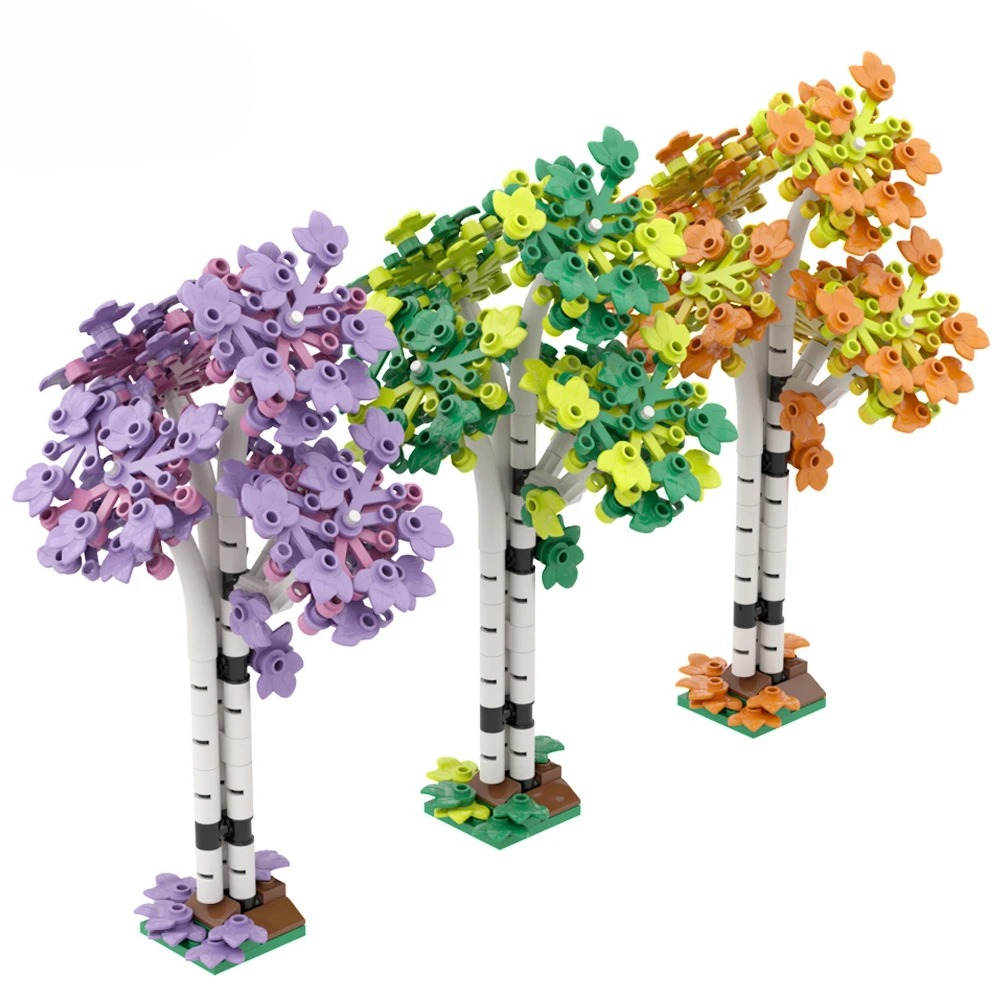 152 шт. MOC строительные блоки – обзор и цена Bonsai Garden Lego