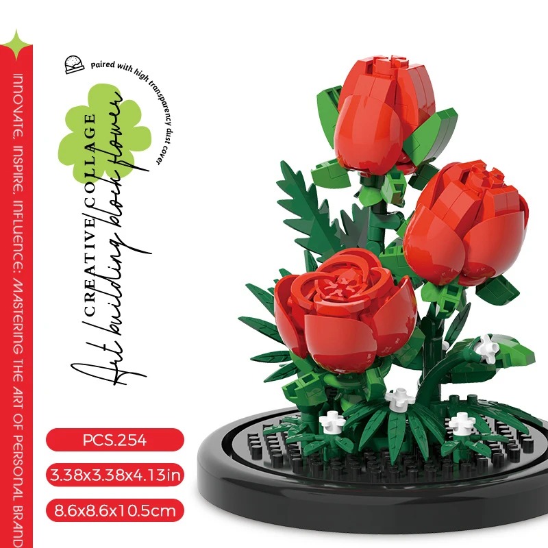 Микро-конструктор: Букет Вечны – обзор и цена Bonsai Garden Lego